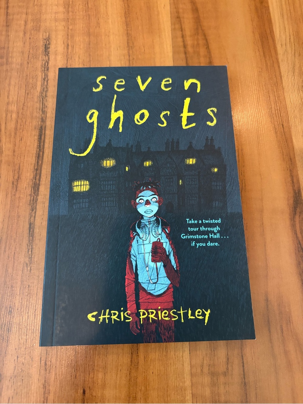 Seven Ghosts by Chris Priestley Book
